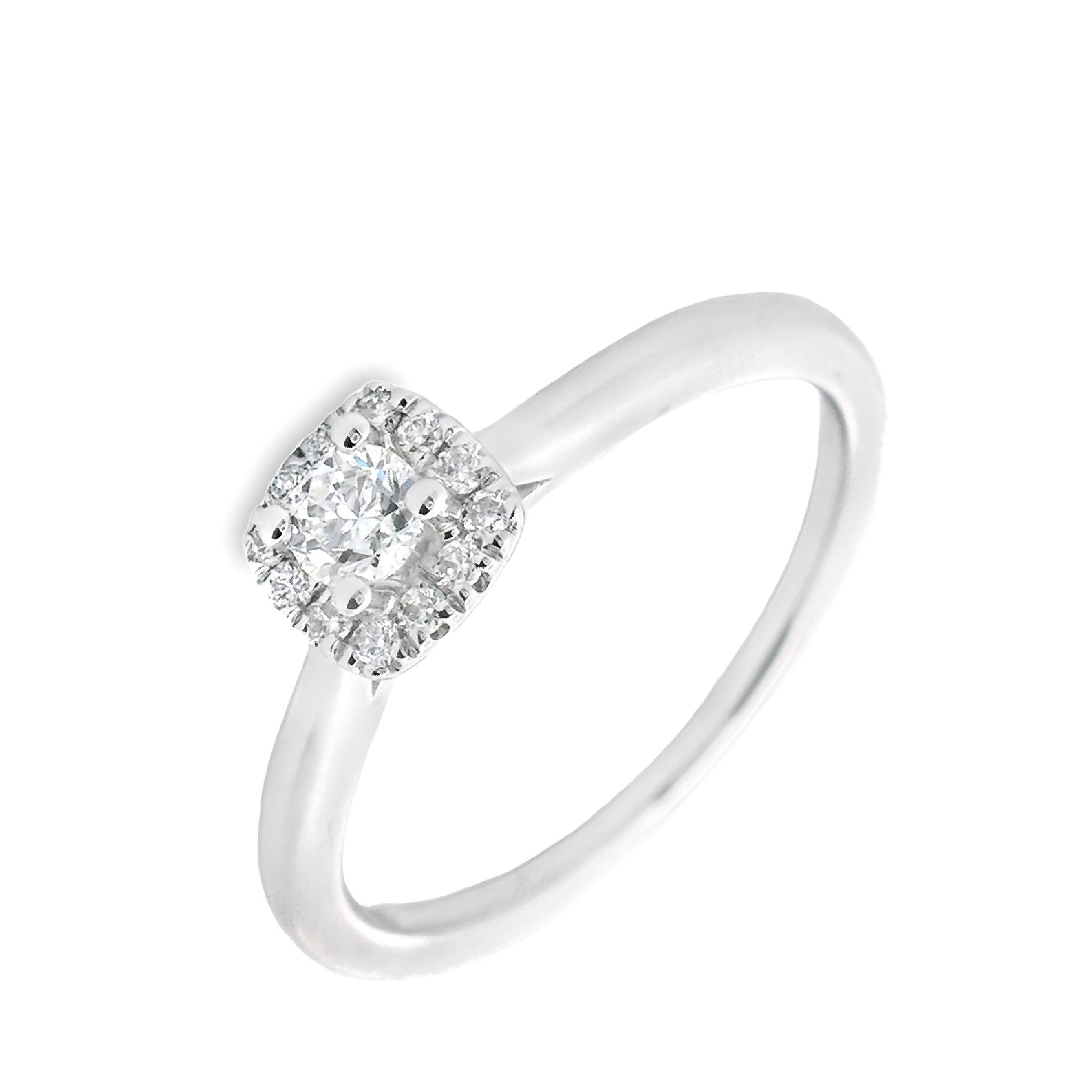 Deze exclusieve ring van Louis Bros is vervaardigd uit 14 karaat witgoud (3 gr.) en is gezet met 13 briljant geslepen diamanten met een totaalgewicht van 0.24ct. De ring heeft een diameter van 6 mm, minimale breedte van 2 mm. en een hoogte van 6 mm. In een solitair sieraad wordt één enkele diamant gezet, die daardoor in het middelpunt van de belangstelling staat. De solitairs zijn klassiek en heel elegant. Ze passen bij elke outfit en zijn tijdloos.
De ring is verkrijgbaar in meerdere afmetingen.

Verkrijgbaar vanaf 0.25crt .
Leverbare goudkleuren: 14/18kts geelgoud, 14/18kts witgoud, 14/18kts roségoud en alle bicolor combinaties.